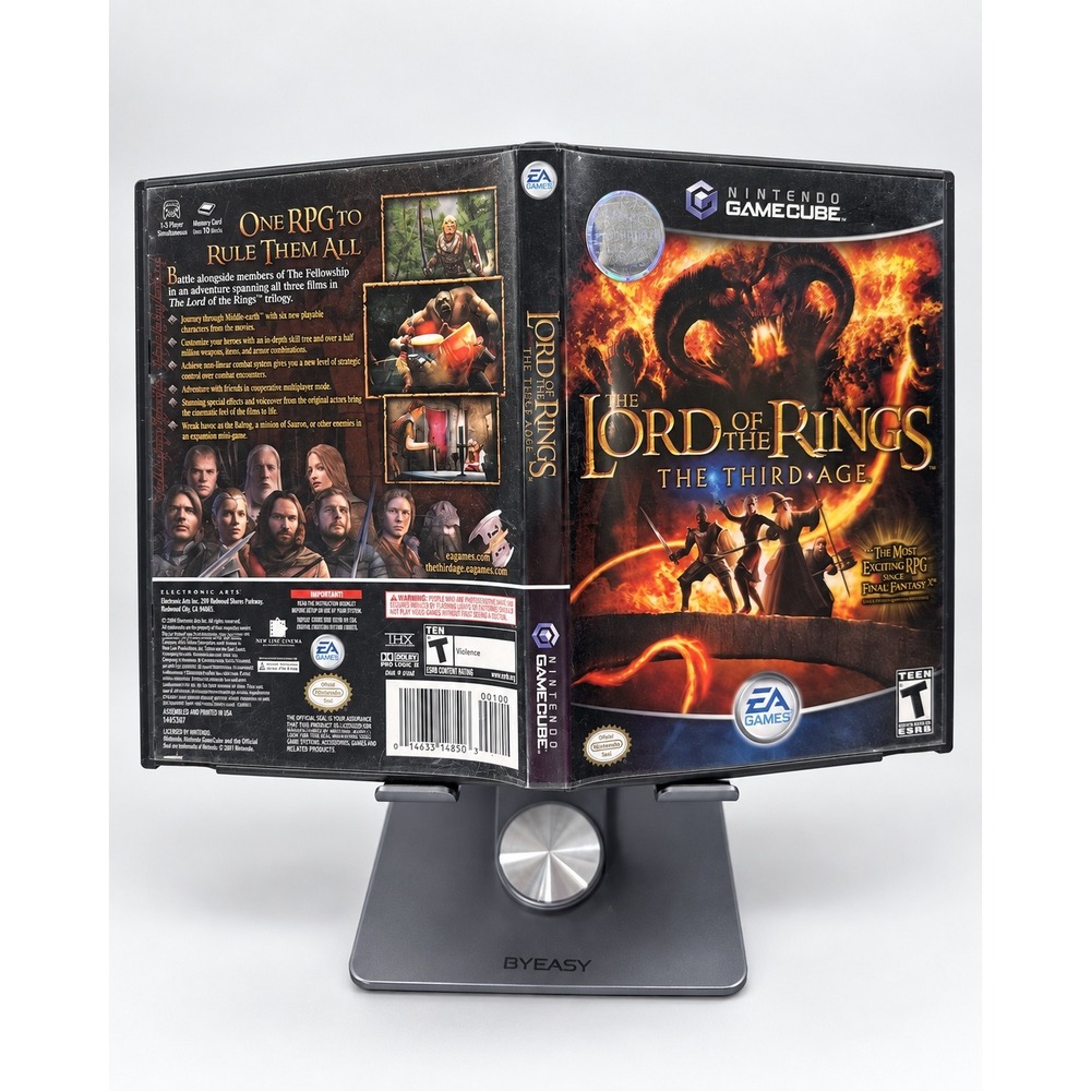 The Lord of the Rings The Third Age Nintendo GameCube CIB Tested Working